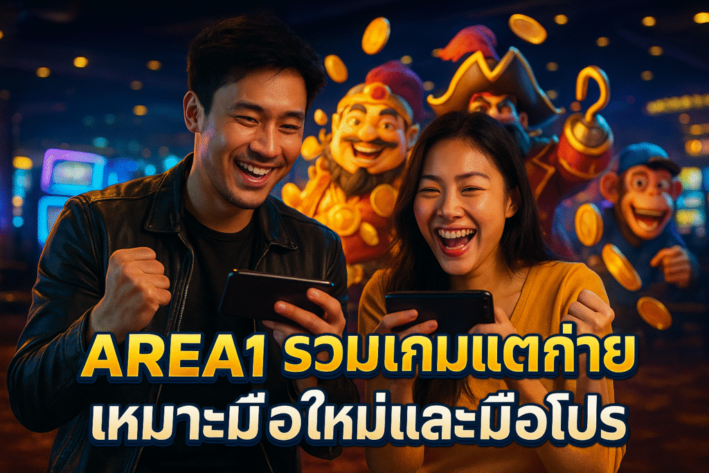 AREA1 รวมเกมแตกง่าย เหมาะมือใหม่และมือโปร
