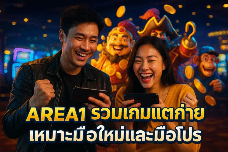 AREA1 รวมเกมแตกง่าย เหมาะมือใหม่และมือโปร