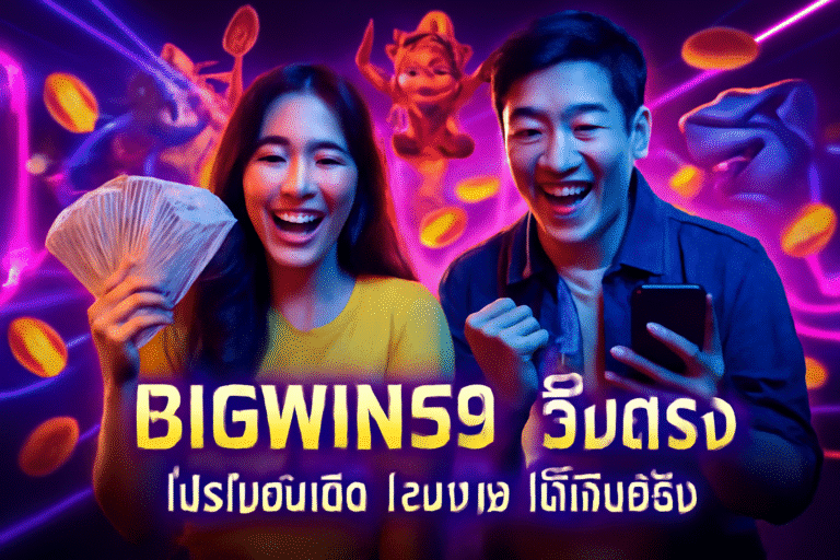 BIGWIN59 เว็บตรง – โปรโมชั่นเด็ด เล่นง่าย ได้เงินจริง